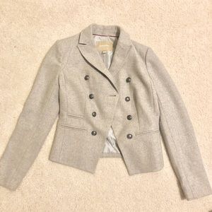 Gray Banana Republic blazer